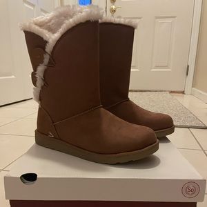 Kohls Chestnut Winter Boots